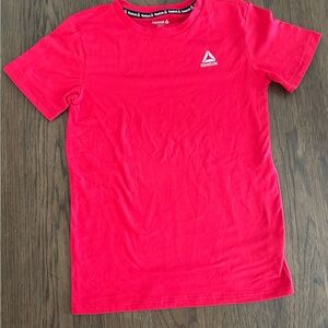 Reebok Bold Red Crew Neck Tee
